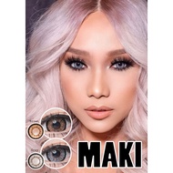 Contact Lens - Western Eyes - Maki 16.5mm - Plano - Power - Free Lens Case