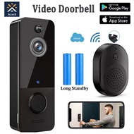 1080P Smart Video Doorbell Camera WIFI IP67 Waterproof Visual Intercom Night Vision IP Door Bell PIR Wireless Home Security Camera