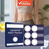 Nourishing & Revitalizing Body Patches 30Pieces – NAD+ CoQ10 Resveratrol Vitamin-Infused Complex  Pa