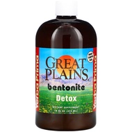 美國Yerba Prima 大平原食用膨潤土+草本清體 16液量盎司 (473毫升)