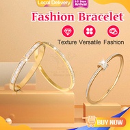 Bangel Bracelet Gelang Titanium Non-Fading Jewelry Gift Bracelet Titanium Diamond Gelang Tangan Pere