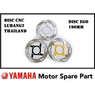 DISC PLATE CNC // SLOT LUBANG EGO PIRING THAILAND TAPAK KAKI EGO MIO 190MM 190 MM DIS DIC CNC