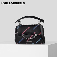 KARL LAGERFELD K/KARL SEVEN SOFT FUTURE LOGO SHOULDER BAG 225W3107 กระเป๋าสะพายข้าง