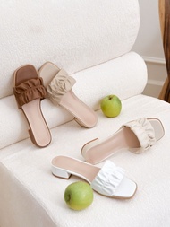 Rita Buckle me รองเท้าส้นสูง 1.5 นิ้ว สายคาดนุ่มมาก