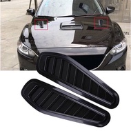 1 Pair Universal Car Decorative Air Flow Intake Hood Scoop Vent Bonnet Cover Decorative Myvi, Axia, 
