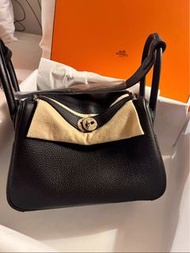 Hermes🖤Lindy 26 黑銀 Stamp B 💖✨