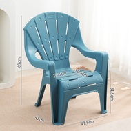 SHANNAIER | Economic Plastic Thickened Anti-slip Backrest Chair
