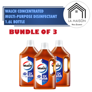 [Bundle of 3] Walch Concentrated Multi-Purpose Disinfectant 1.6L Bottle