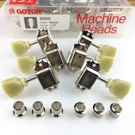 1เซ็ตของแท้ GOTOH 3R-3L วินเทจดีลักซ์กีตาร์ไฟฟ้าหัวเครื่องจูนเนอร์ SD90ปรับแต่งหมุด (พร้อมบรรจุภัณฑ์