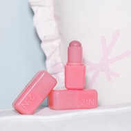 2aN Pocket Cotton Blurring Stick blush and lipstick with puff included