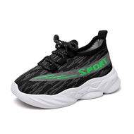 Ready Stock Childrens Sports Shoes Mens and Childrens Shoes New Girls Running Shoes Small and Medium