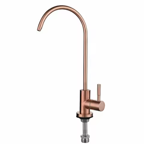 matte black Drinking Water Filter Tap 304 Stainless Steel RO Faucet Purify System Reverse Osmosis ro