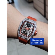 Haofa Ladies Crystal Automatic Watch