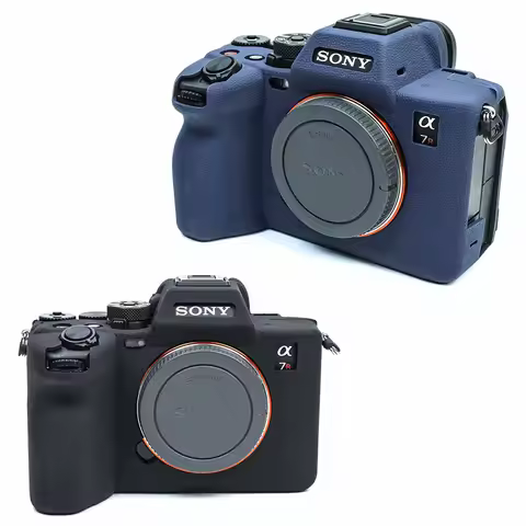 A7M5 A7V A7RV Anti-skid Texture Silicone DSLR Camera Bag Body Case Protective Skin Cover for Sony A7