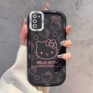 Samsung A02S A03S M02S F02S Silicon Case Cartoon Cat HS0072