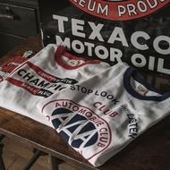 GRND Thickened Motorcycle Short-Sleeved T-Shirt Men's Round Neck Casual Short