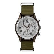 Timex TW2R67900 MK1 Chronograph นาฬิกาข้อมือผู้ชาย สายผ้า สีเขียว