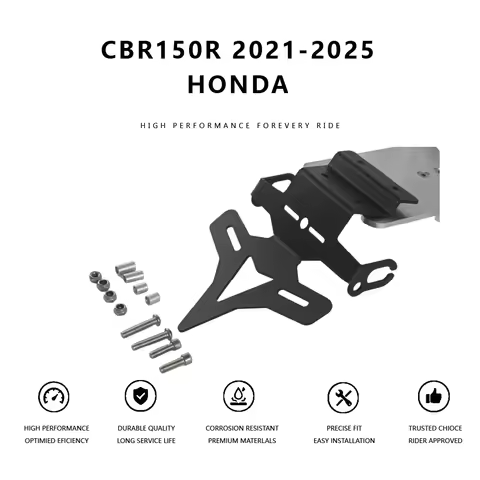 Motorcycle Accessories For CBR150R 2021 2022 2023 2024 2025 License Plate Holder Bracket