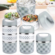 Portable Stainless Steel Thermal Lunch Box Leak Proof Thermos Lunch Box Food Container For Office 63