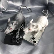 Simulation 3D stereoscopic Funny Mouse Apple iPhone 11 12 13 15 14 Pro Max Phone Case New iPhone XR 
