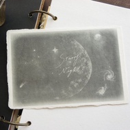 和紙明信片【Starry Night】聖誕節 禮物 贈禮 紀念