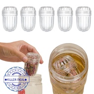 Small Plastic Tea Water Separator Universal Tea Ball Filter Tea Flower Leak Tea C2k4
