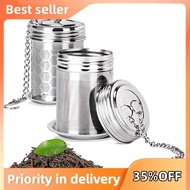 Tea Filter - Tea Filter for Loose Tea - Tea Strainer -Stainless Steel Fine Hole Tea Filter - 2Pcs Te