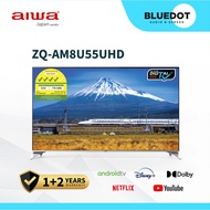 55″ | 4K HDR | Android 11 Smart TV | Frameless TV | Ticks 4 | Q LED | ZQ-AM8U55UHD