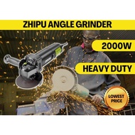 READY STOK❗HEAVY DUTY ZHIPU Angle Grinder 860W