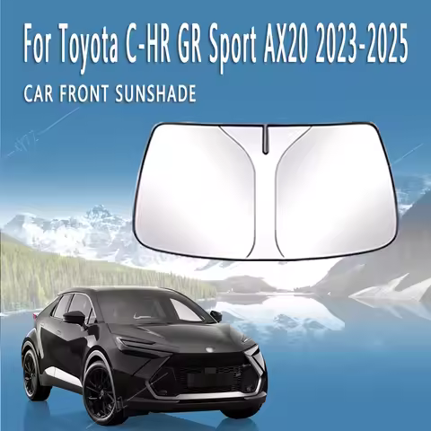 Car Front Windshield Sunshade Heat Insulation Sun Visor Summer Auto Accessories For Toyota C-HR GR S