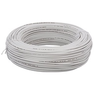 FAJAR 0.5mm 16/0.2 FLEXIBLE CABLE - WHITE