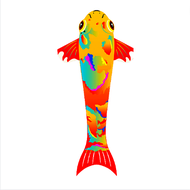 (พร้อมส่ง) ว่าว ว่าวปลาคราฟ สีสดใส ขนาด 1 เมตร  สินค้าจากไทย แถมเชือก 50 เมตร