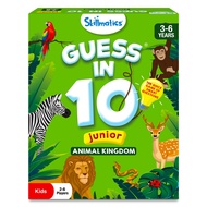 Skillmatics Card Game - Guess in 10 Junior Animals for Kids, Boys, Girls Who Love Board Games and Ed