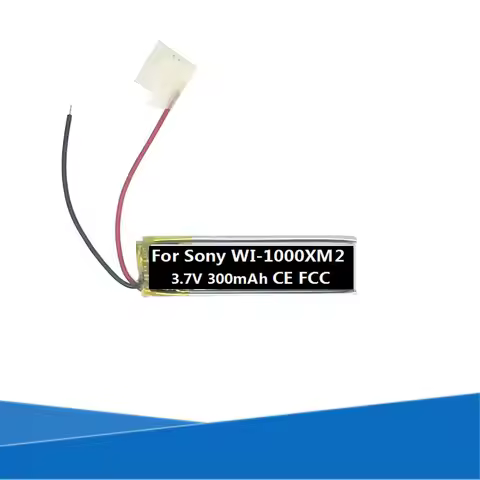 300mAh WI-1000XM2 Battery For Sony WI-C400 WI-C200 C300 C310 C400 C500 C600N Earphone Earset Handsfr