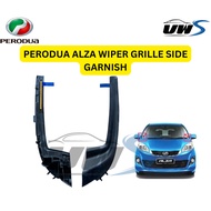 PERODUA ALZA WIPER GRILLE SIDE GARNISH  1PC PRICE 1PC HARGA