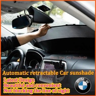BMW Car front sunshade integrated thick sunshade cloth automatic retractable sunshade installation