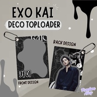 KAI Exo Deco Toploader Photo Card Holder Kpop PC Holder Case