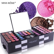 Palet Bột Mắt Matte MISS ROSE Bộ Mỹ Phẩm Trang Điểm Túi Đựng Đồ Trang Điểm Bộ Trang Điểm Mắt Nhiều M