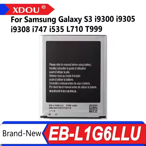 Brand New EB-L1G6LLA EB-L1G6LLU/LLK/LLZ 2100mAh Battery For Samsung Galaxy S3 i9300 i9305 i747 I9060