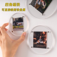 Polaroid Size Magnetic Photo Frame Photo Acrylic Refrigerator Sticker Display Frame Magnetic Photo C