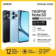 Realme Note 50 4/64 &amp; 4/128 Garansi Resmi