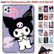 For Gaming Galaxy X95 X95Pro 10.8 inch 2024 5G Soft Silicone Shockproof Back Cover Galaxy X95 Pro Ma