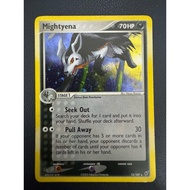 Pokémon Mightyena 12/107 Holo Rare Deoxys Excellent Card