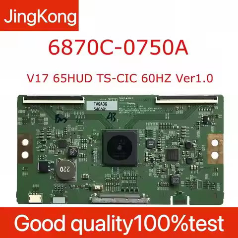 6870C-0750A V17 65HUD TS-CIC 60HZ Ver1.0 T-con Board 6870C Tcom Board 6870C 0750A Placa TV T-con Boa