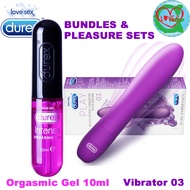 [Discreet Packaging and Combo Value Deal] Durex Vibrator 03 G Spot Dildo Vibrators for Women Vagina Vibrador Silicone Clitoris Stimulate for Sex Mini Anus Sex Massage Toys for Adults