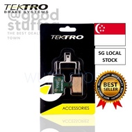 [SG FREE 🚚] TEKTRO-E10.11 Mountain Bike Brake Pads, Bicycle Disc Brake Folding Pads for shimano MT20