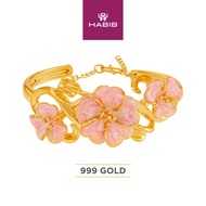 HABIB 999/24K Yellow Gold Bangle 9GB00081224