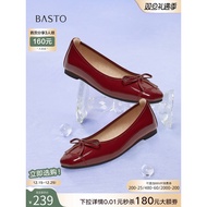 Baistu 2025 Red Boat Shoes for Women - CZ979CQ5