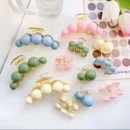 Jedai Korean Hair Clip Large Pearl Circle