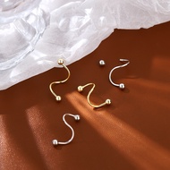 S925 Hikaw Silver  Helix Earrings for Women Earrings for Piercing Non Tarnish Earrings Hypoallergeni
